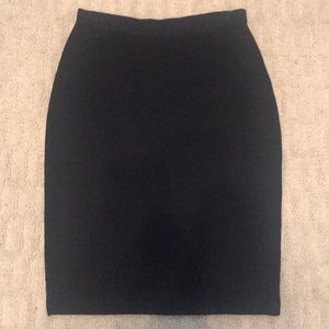 St John black skirt